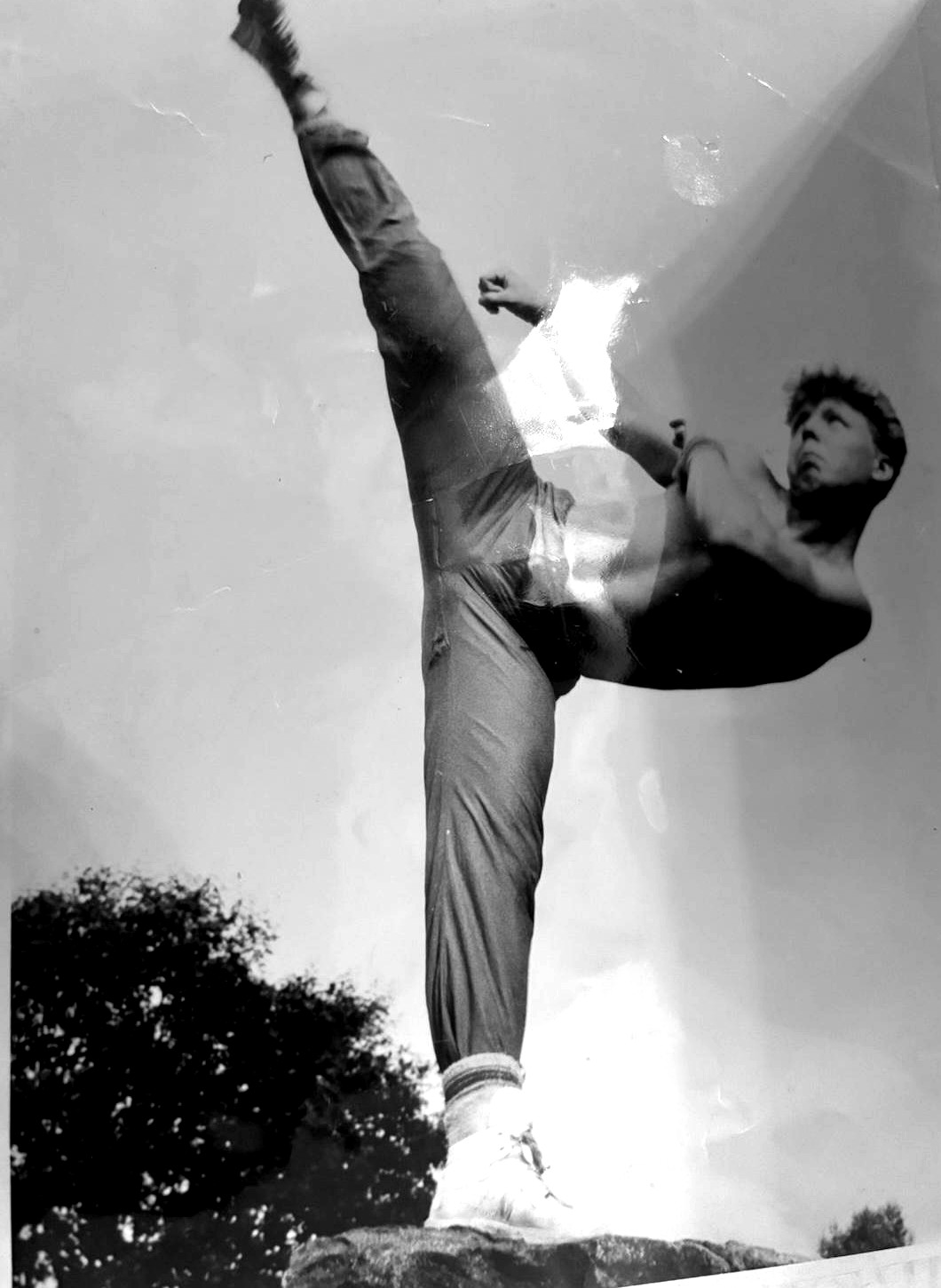 Historická fotografie vysokého kopu